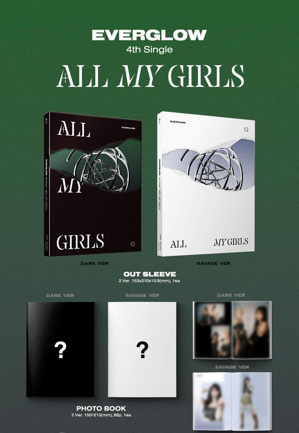 EVERGLOW - Single Album Vol.4 [ALL MY GIRL] - KAEPJJANG SHOP (캡짱 숍)