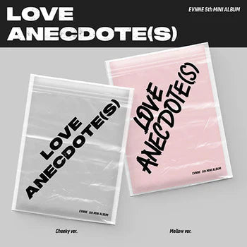 [PRE ORDER] EVNNE - [LOVE ANECDOTE(S)]  (STANDARD Ver.) KAEPJJANG SHOP (캡짱 숍)
