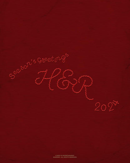 [RESTOCK] Rosé (BLACKPINK) - 2024 SEASON’S GREETINGS [From HANK & ROSÉ To You]
