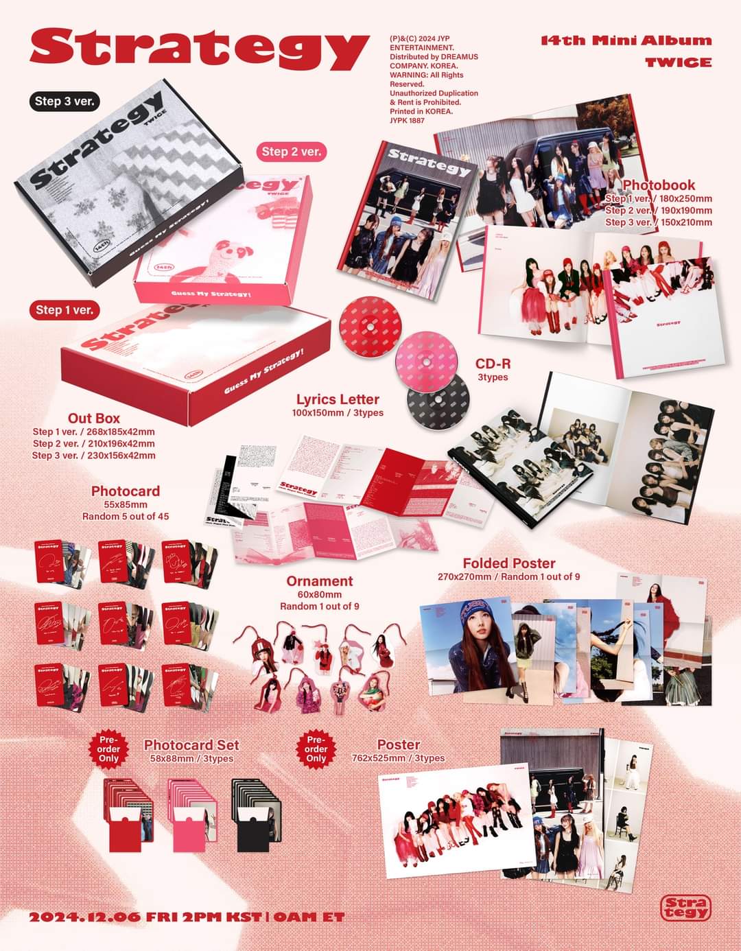 [PRE ORDER] TWICE - [STRATEGY]