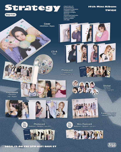 [PRE ORDER] TWICE - [STRATEGY] (STEP 4 Ver.) 