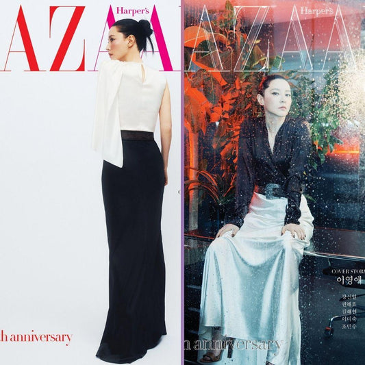 HARPER'S BAZAAR MAGAZINE (2024 AUGUST Issue) / Cover: Lee Young-Ae 