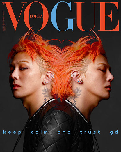 [PRE ORDER] VOGUE KOREA MAGAZINE (2025 February Issue)  / Cover : G-DRAGON