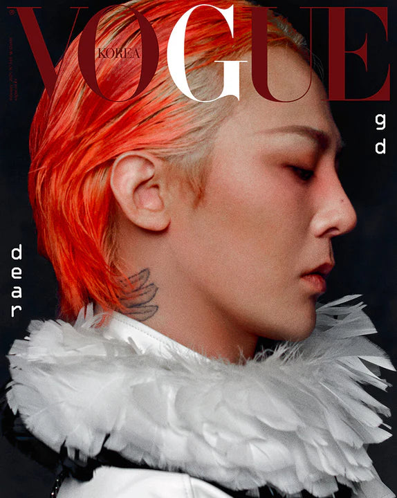 [PRE ORDER] VOGUE KOREA MAGAZINE (2025 February Issue)  / Cover : G-DRAGON