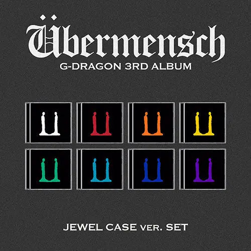 G-DRAGON - [UBERMENSCH] (Jewel Case Ver.) KAEPJJANG SHOP (캡짱 숍)