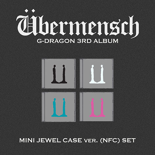 [PRE ORDER] G-DRAGON - [UBERMENSCH] (Mini Jewel Case Ver.)