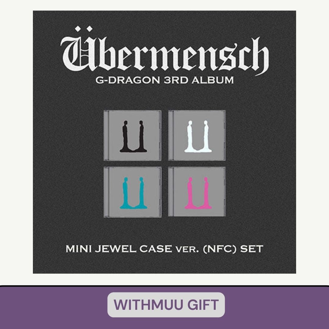 [PRE ORDER] G-DRAGON - [UBERMENSCH] (Mini Jewel Case Ver.) (P.O.B WITHMUU)