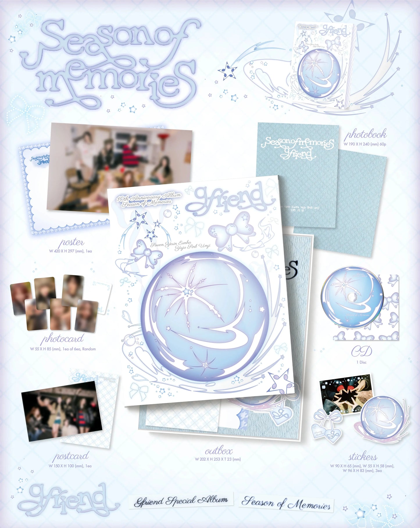 GFRIEND- [SEASON OF MEMORIES] KAEPJJANG SHOP (캡짱 숍)