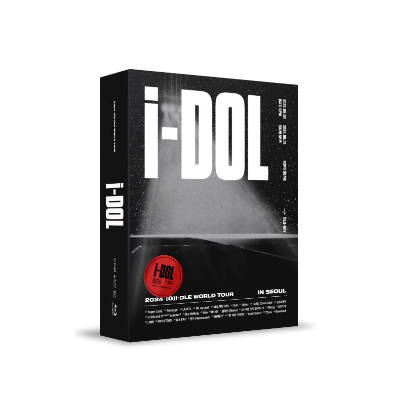 [PRE ORDER] (G)I-DLE- 2024 (G)I-DLE WORLD TOUR [i-DOL] IN SEOUL  (BLU RAY Ver.)