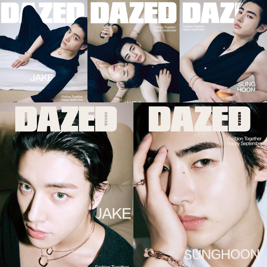 Dazed & Confused MAGAZINE ( 2024 September Issue) Cover : JAKE / SUNGHOON (ENHYPEN) - KAEPJJANG SHOP (캡짱 숍)