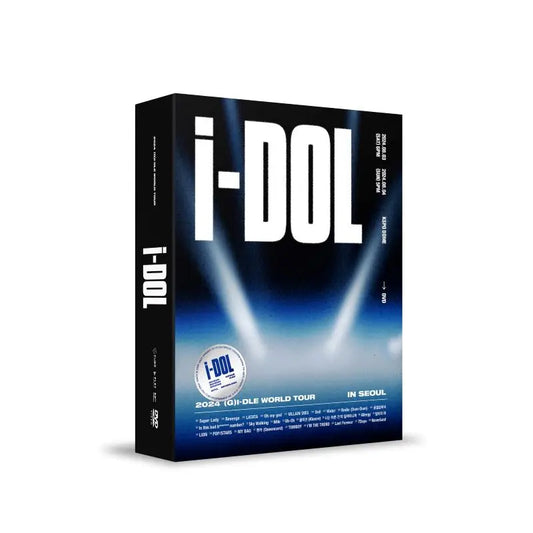 (G)I-DLE- 2024 (G)I-DLE WORLD TOUR [i-DOL] IN SEOUL  (DVD Ver.) KAEPJJANG SHOP (캡짱 숍)