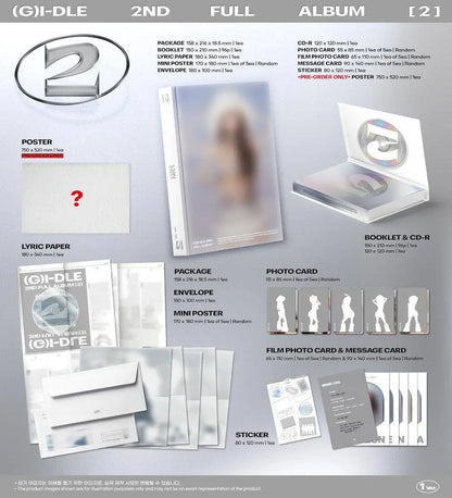 (G)I-DLE - Album Vol.02 [2] - KAEPJJANG SHOP (캡짱 숍)
