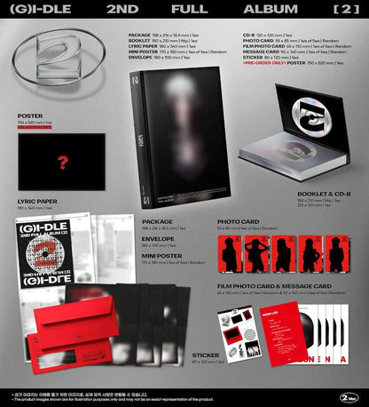 (G)I-DLE - Album Vol.02 [2] - KAEPJJANG SHOP (캡짱 숍)
