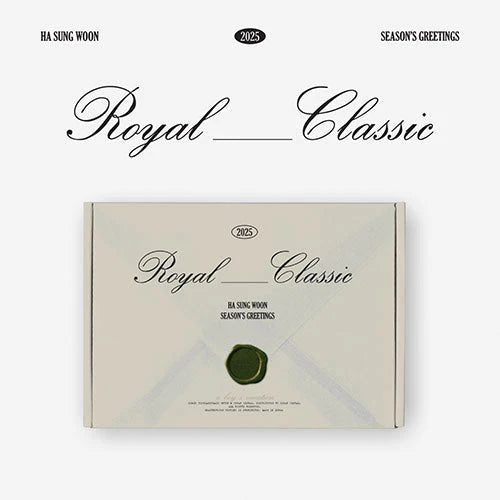 [PRE ORDER] HA SUNG WOON - 2025 SEASON’S GREETINGS [ROYAL CLASSIC]