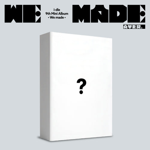 [PRE ORDER] I-DLE -  [WE MADE]  (A Ver.) DH GLOBAL