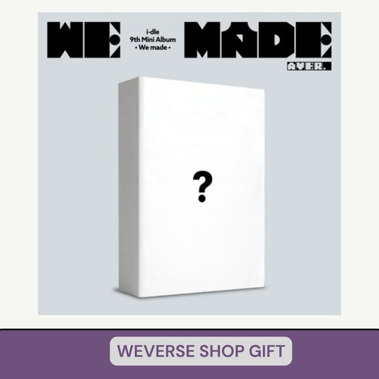 [PRE ORDER] I-DLE -  [WE MADE]  (A Ver.) (P.O.B WEVERSE SHOP) DH GLOBAL