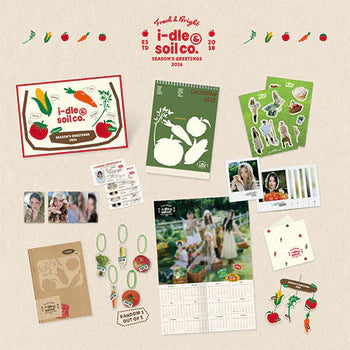 [PRE ORDER] I-DLE - 2026 SEASON’S GREETINGS [ I-DLE & SOIL CO.] KAEPJJANG SHOP (캡짱 숍)