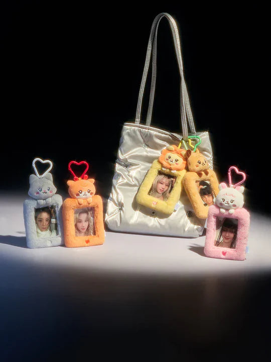 [PRE ORDER] I-DLE- [WE ARE] (Official MD)  PHOTOCARD HOLDER DOLL KEYRING KAEPJJANG SHOP (캡짱 숍)