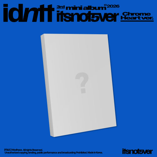 [PRE ORDER] Idntt - [itsnotover] DH GLOBAL