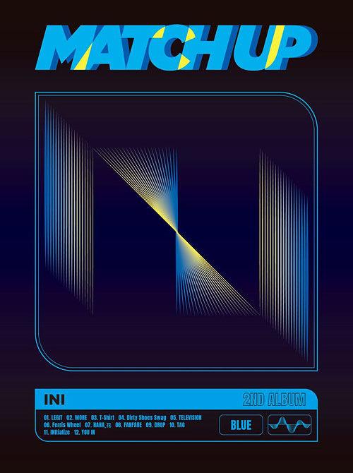 INI - [Match Up] [w/ DVD, Limited Ed.) ( Blue Ver.) - KAEPJJANG SHOP (캡짱 숍)