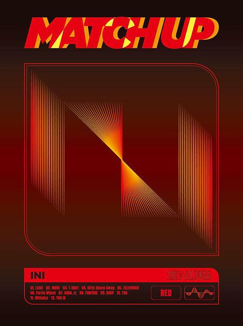 INI - [Match Up] [w/ DVD, Limited Ed.)( Red Ver.) - KAEPJJANG SHOP (캡짱 숍)