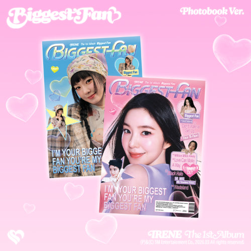 [PRE ORDER] IRENE  - [BIGGEST FAN] KAEPJJANG SHOP (캡짱 숍)