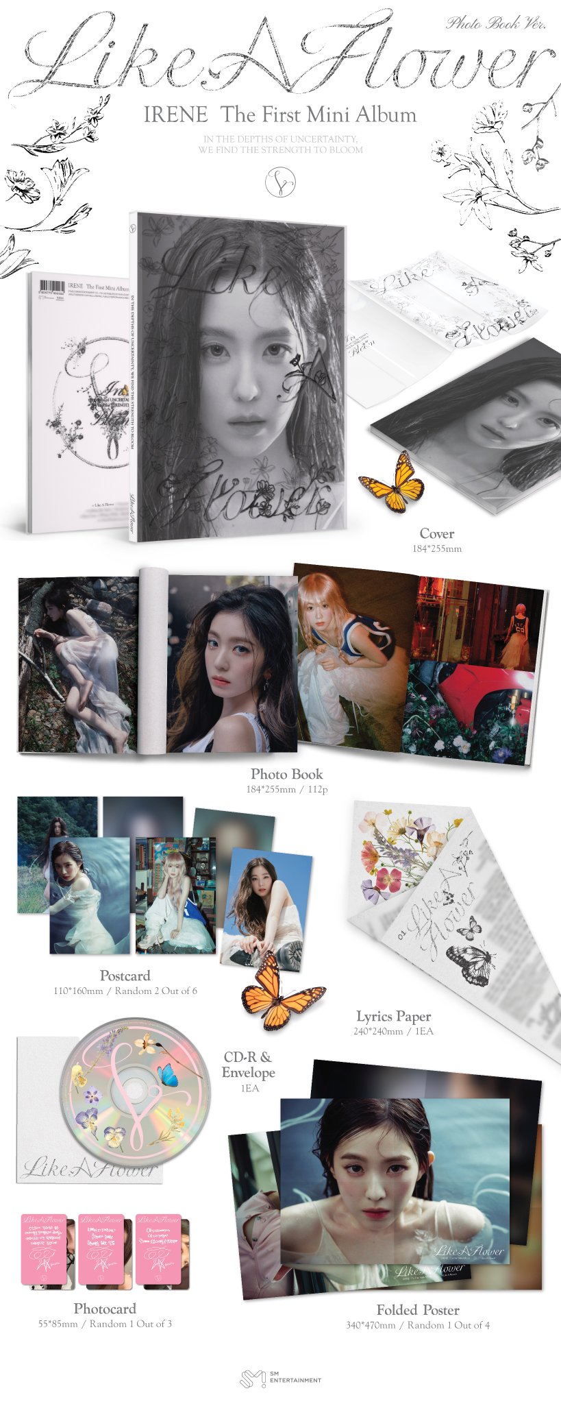 [PRE ORDER] IRENE - [LIKE A FLOWER] (Photobook Ver.)