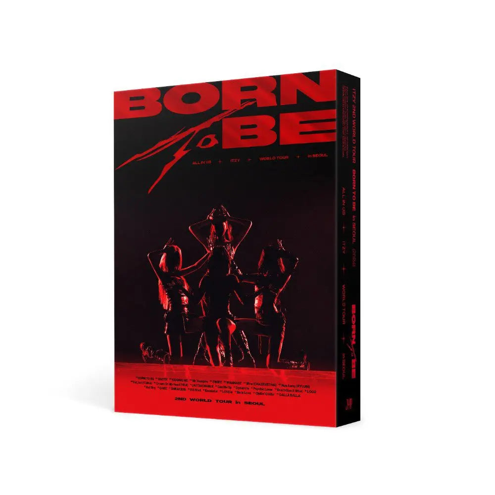 ITZY - 2nd WORLD TOUR [BORN TO BE in SEOUL] (DVD) KAEPJJANG SHOP (캡짱 숍)