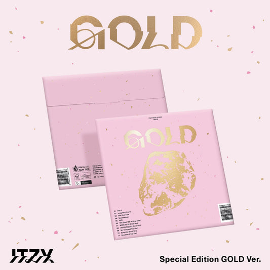 ITZY - [GOLD]  (SPECIAL EDITION : GOLD Ver.) KAEPJJANG SHOP (캡짱 숍)