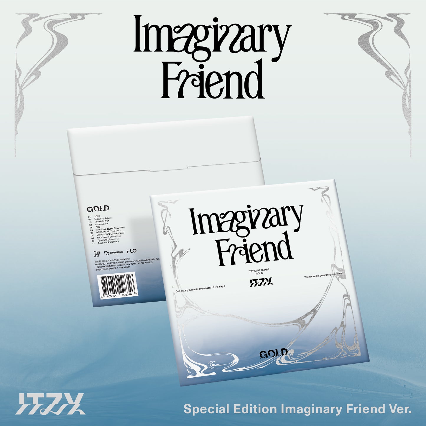 ITZY - [GOLD]  (SPECIAL EDITION : IMAGINARY FRIEND Ver.)