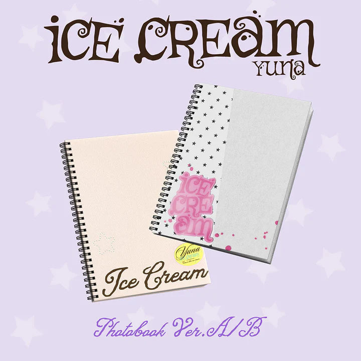 [PRE ORDER] YUNA  - [ICE CREAM]  (Photobook Ver.) KAEPJJANG SHOP (캡짱 숍)