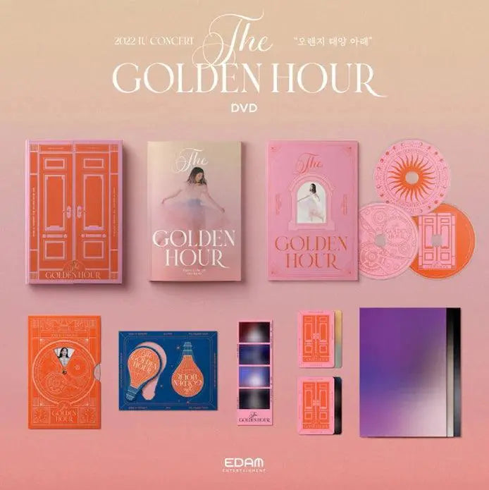 IU - 2022 IU Tour Concert - [The GOLDEN HOUR] (DVD Vers.) - KAEPJJANG SHOP (캡짱 숍)