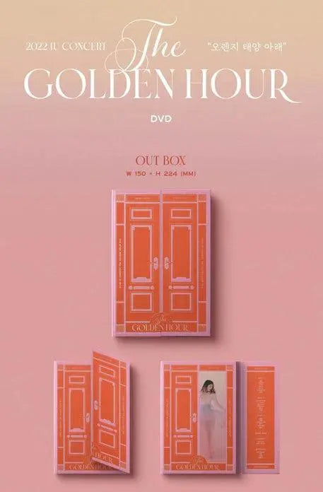 IU - 2022 IU Tour Concert - [The GOLDEN HOUR] (DVD Vers.) - KAEPJJANG SHOP (캡짱 숍)