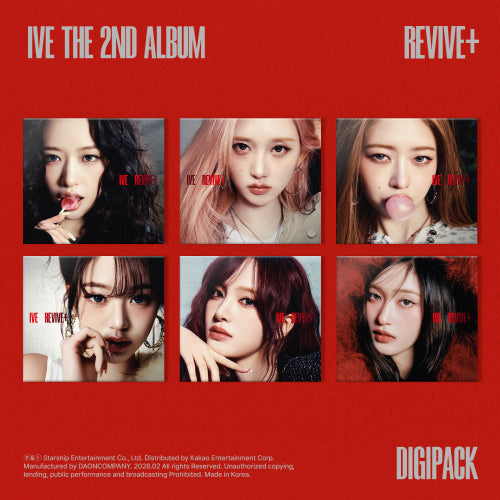 [PRE ORDER] IVE - [REVIVE+] (DIGIPACK Ver.) KAEPJJANG SHOP (캡짱 숍)
