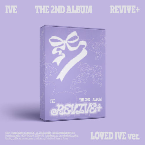 [PRE ORDER] IVE - [REVIVE+]  (LOVED IVE LIMITED Ver.) KAEPJJANG SHOP (캡짱 숍)