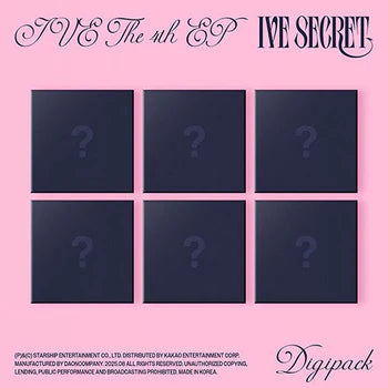 [PRE ORDER] IVE -  [IVE SECRET]  (Digipack Ver.) KAEPJJANG SHOP (캡짱 숍)