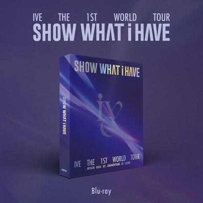 IVE - THE 1ST WORLD TOUR [SHOW WHAT I HAVE] (BLU RAY Ver.)