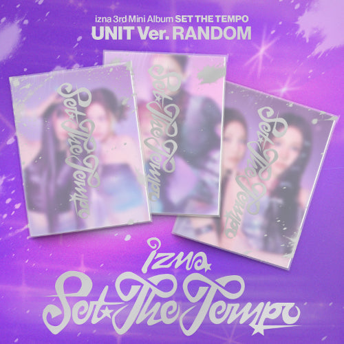 [PRE ORDER] IZNA - [SET THE TEMPO]  (UNIT Ver.) KAEPJJANG SHOP (캡짱 숍)