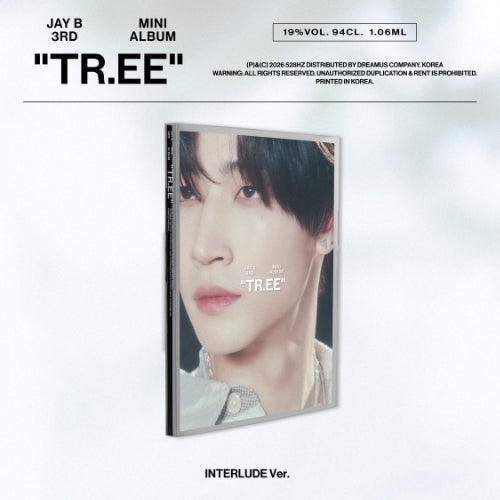 [PRE ORDER] JAY.B - [TR.EE]   (INTERLUDE Ver.) KAEPJJANG SHOP (캡짱 숍)