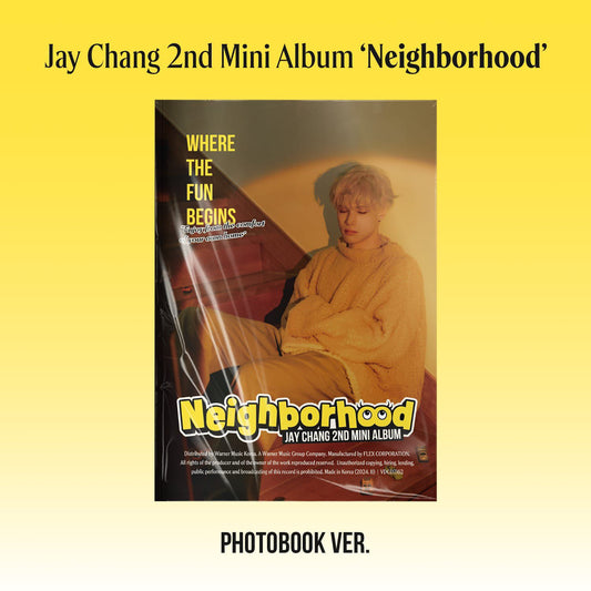 [PRE ORDER] JAY CHANG - [NEIGHBORHOOD] (Photobook Ver.) ﻿