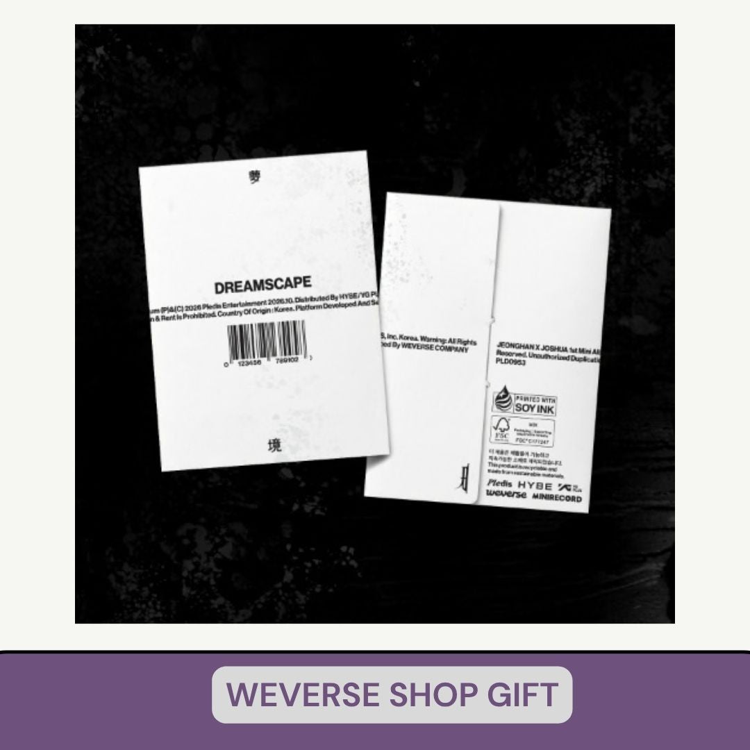 [PRE ORDER] JEONGHAN x JOSHUA -  [DREAMSCAPE] (P.O.B WEVERSE SHOP) DH GLOBAL