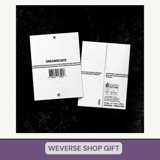 [PRE ORDER] JEONGHAN x JOSHUA -  [DREAMSCAPE] (P.O.B WEVERSE SHOP) DH GLOBAL