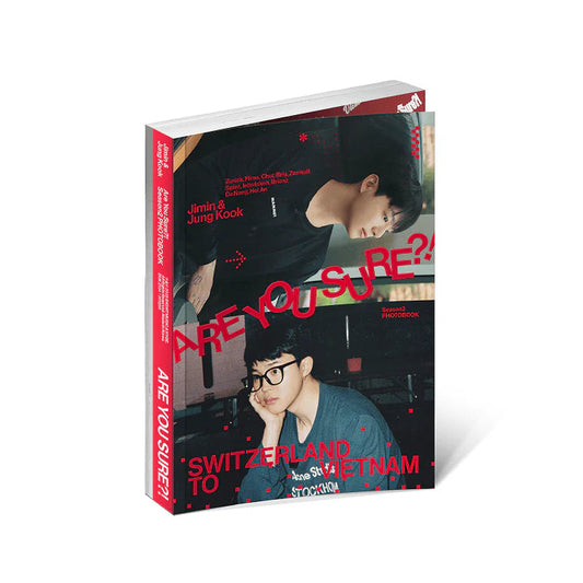 JIMIN x JUNGKOOK -  [ARE YOU SURE]  SEASON 2 PHOTOBOOK KAEPJJANG SHOP (캡짱 숍)