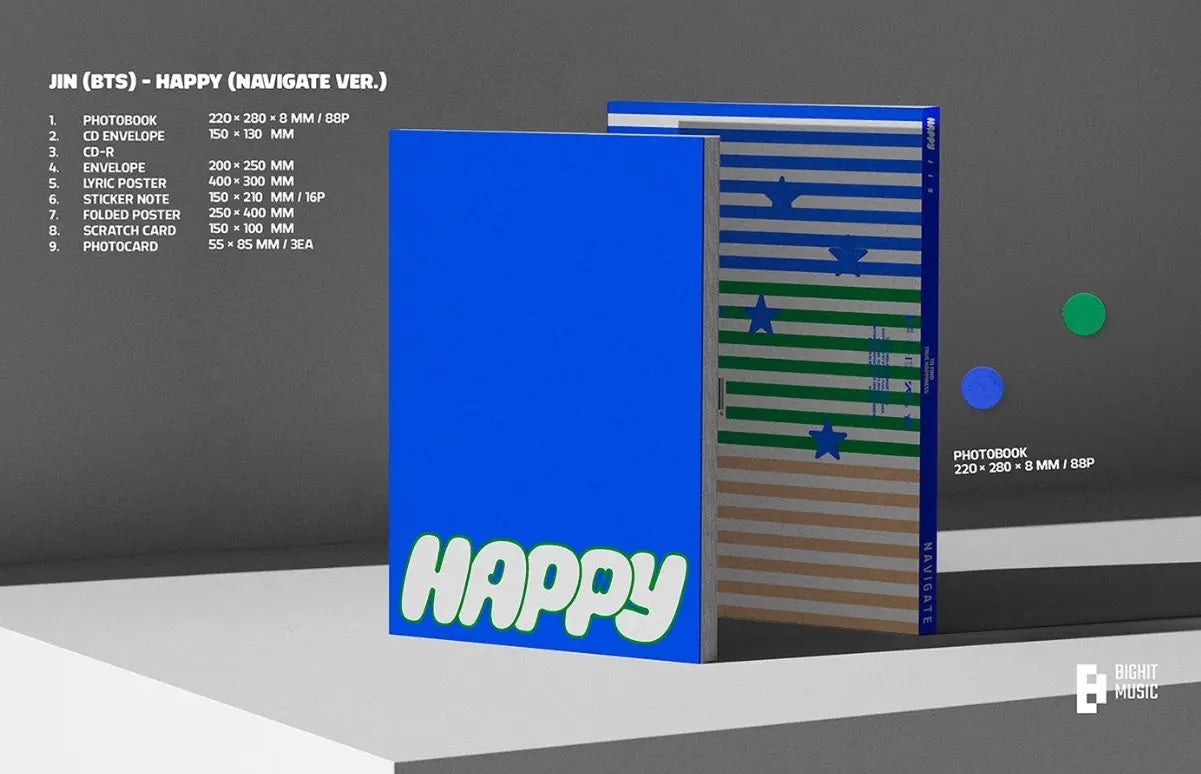 JIN - [HAPPY] KAEPJJANG SHOP (캡짱 숍)