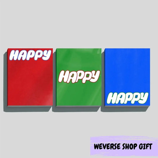 JIN - [HAPPY] (P.O.B Weverse Shop Gift ) KAEPJJANG SHOP (캡짱 숍)