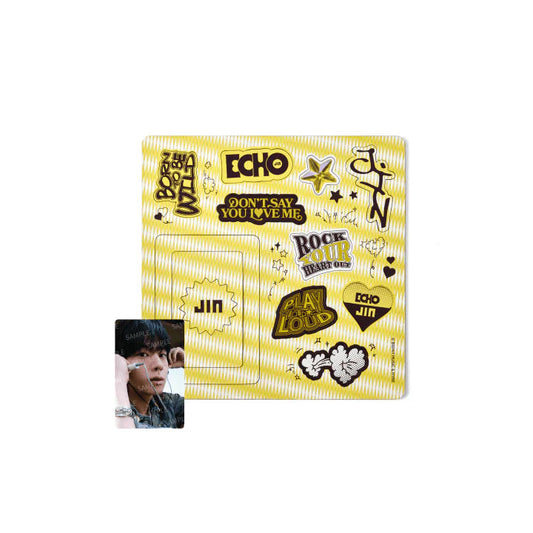 [PRE ORDER] JIN -[ECHO]  (Official MD)  MAGNET & PHOTO HOLDER KAEPJJANG SHOP (캡짱 숍)