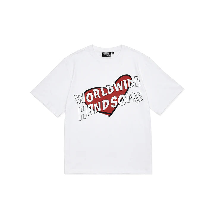 [PRE ORDER] JIN -[RUNSEOKJIN]  (Official MD)  T-SHIRT (WORLDWIDE HANDSOME) KAEPJJANG SHOP (캡짱 숍)