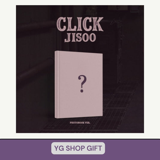 [PRE ORDER] JISOO -  [CLICK]  (PHOTOBOOK Ver.) (P.O.B YG SHOP) DH GLOBAL