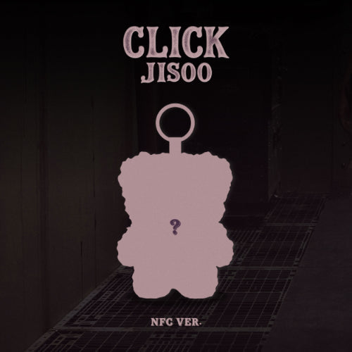 [PRE ORDER] JISOO -  [CLICK]  (CLICK BABY BEAR NFC Ver.) KAEPJJANG SHOP (캡짱 숍)