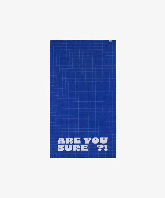 [PRE ORDER] JIMIN x JUNGKOOK - [ARE YOU SURE?!] (Official MD) BEACH TOWEL BLUE